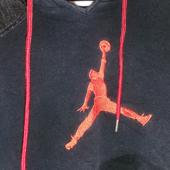 Jordan's men's small black and red hoodie - Picture 4 of 13